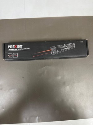 PREXISO 2-in-1 Laser Level with 100Ft Point & 30Ft Line, Magnetic Leveler P1P20