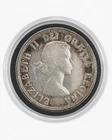 1953 Canada Silver Dollar – Queen Elizabeth II Voyageur Canoe Dollar