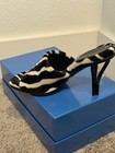 Bottega Veneta Black & White Zebra Print Heels NEW SZ 38 US 8 — photo 5