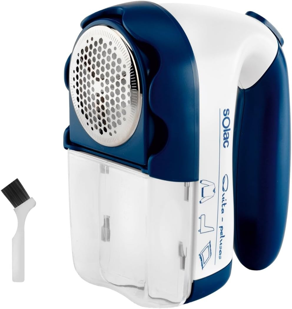 – Levapelucchi Elettrico O a Batterie H101 | per Tutti I Tessuti | Testina Ampia