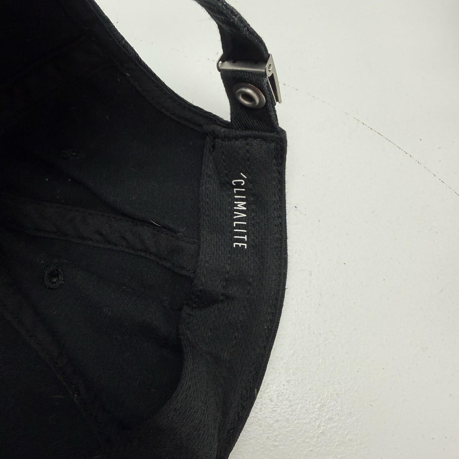 Adidas Hat Cap Black Strapback Adjustable Embroid… - image 9