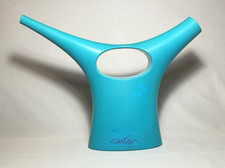 PROPPER PLASTICS ~ Cyan Blue Plastic WATERING CAN (by Karim Rashid) ~ Germany