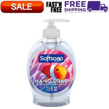 Softsoap Aquarium Liquid Hand Soap, Kitchen and Bathroom Hand Soap, 7.5 fl oz 0.53 per fl oz