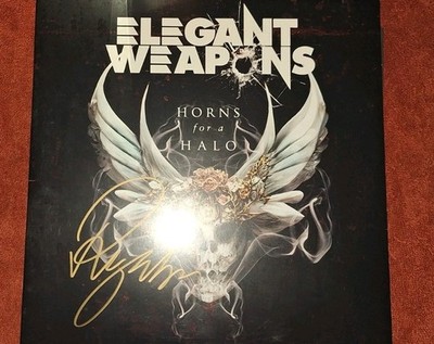 Elegant Weapons Horns for a Halo LP signed by Richie Faulkner
