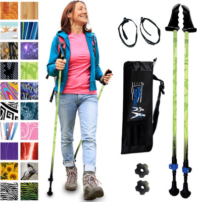 Motivator Walking Poles for Balance and Rehab - Patented Stability Grips - Light