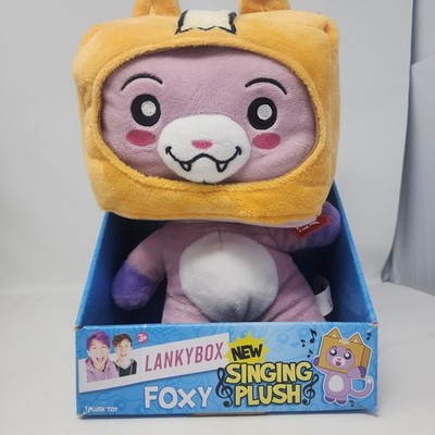 LankyBox Foxy 11'' Singing Plush Figure New 