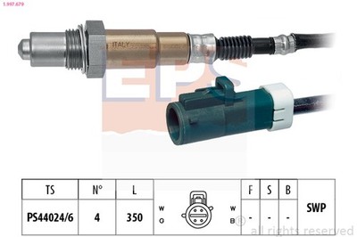 LAMBDASONDE FÜR FORD FIESTA V (JH , JD ), FORD FUSION (JU ) - EPS 1.997.679