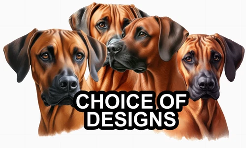Weimaraner Rhodesian Ridgeback Self Adhesive Dog Sticker