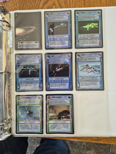 Star Wars CCG Lot of Reflections Foils 77 Cards Decipher Games NM - Afbeelding 7 van 7