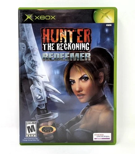 Hunter: The Reckoning  Redeemer Microsoft Xbox 2003 w/ Manual - VG 💎