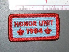 Boy Scout 1984 Honor Unit 0815P