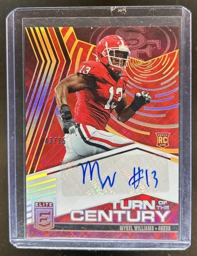 2025 Panini Mykel Williams Bomb Squad Autographs (/75) (Raw)