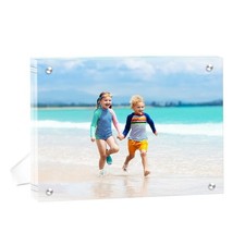 1 Pack 11 14 Acrylic Picture Frames Clear Magnetic Photo Frames Freestanding...