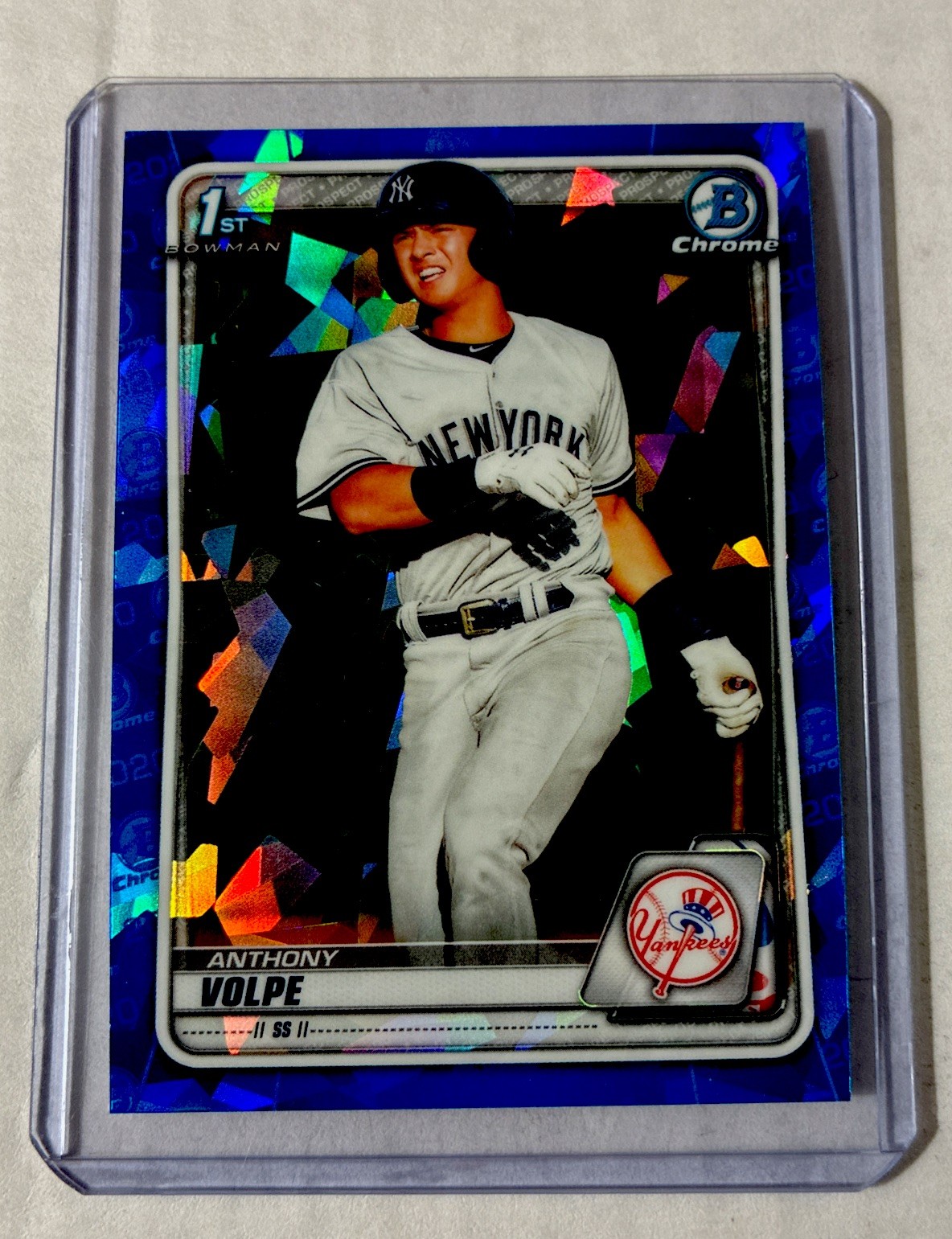 2020 Bowman Chrome Sapphire Edition - Anthony Volpe #BCP-139 (RC)