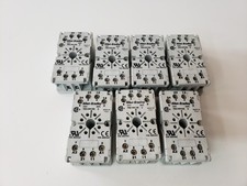 LOT of 7 - Allen-Bradley 700-HN100 Ser. C Relay Socket Base