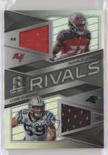 2018 Panini Spectra Rivals 93/99 Luke Kuechly Ronald Jones II #14 d4y