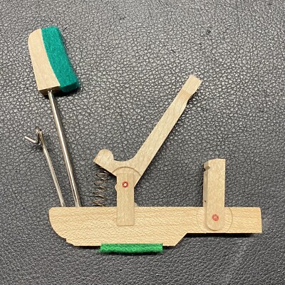 1 Whippen/Wippen Assembly for Various Imported Vertical Pianos