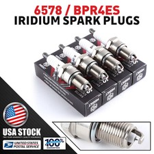 4pcs Fit Ngk Spark Plug Bpr4es For Kawasaki 6578 Toro 92070-7004 Arien 9873