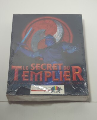 Le secret du templier (Pc, 1995) Big box Sealed French Version