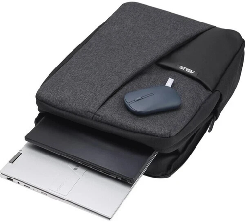๐ค ASUS Laptop Backpack, AP4600, 17", Gray, Business & Pleasure, Authentic Style - Picture 6 of 11