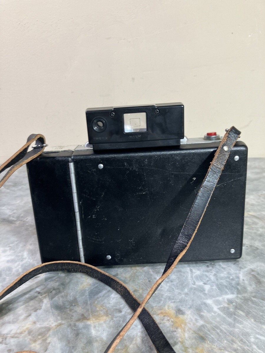 アンティーク ポラロイドカメラ LAND CAMERA 100 Vintage Polaroid Land Camera Model 100 w/ Original Strap