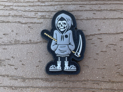 Data Crew Gray OG Reaper Pouch Patch Rangers Eye RE EDC