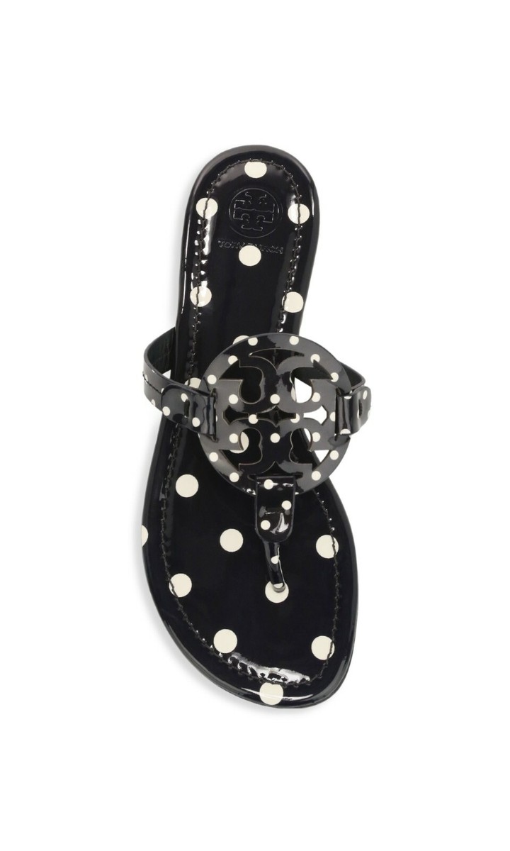 Brand New Tory Burch Miller Polka Dot Sandals Size 6.5 | eBay