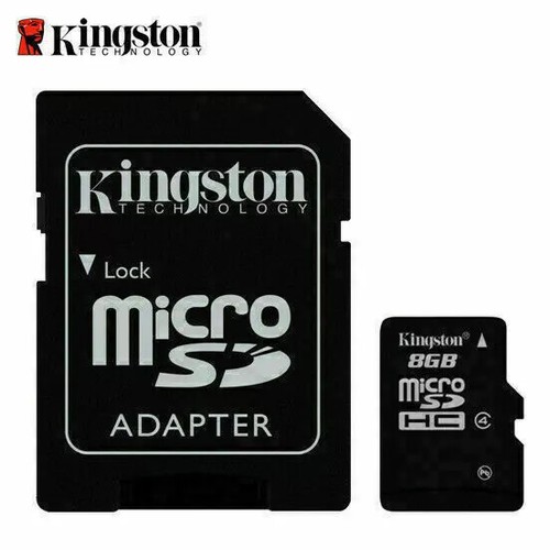 Kingston 8GB microSD Class 4 C4 micro SD SDHC 8G microSDHC memroy card SDC4/8GB - 第 1/2 張圖片