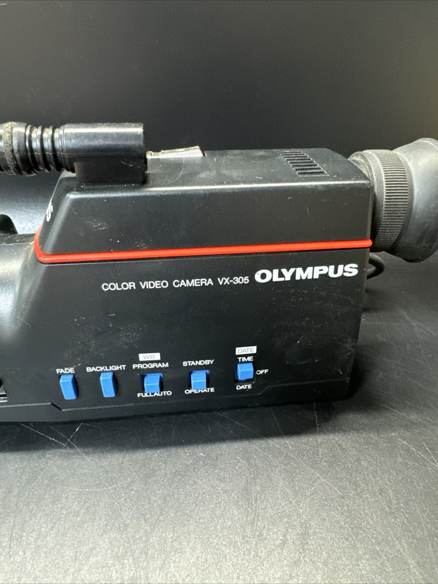 OLYMPUS COLOR VIDEO CAMERA VX-305/ For Parts | eBay OLYMPUS COLOR VIDEO CAMERA VX-305/ For Parts | eBay