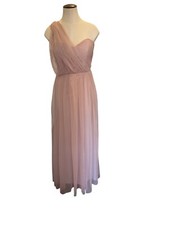 Birdie Grey Christina Rose Tulle Floor-Length Bridesmaid Formal Dress Size Sma