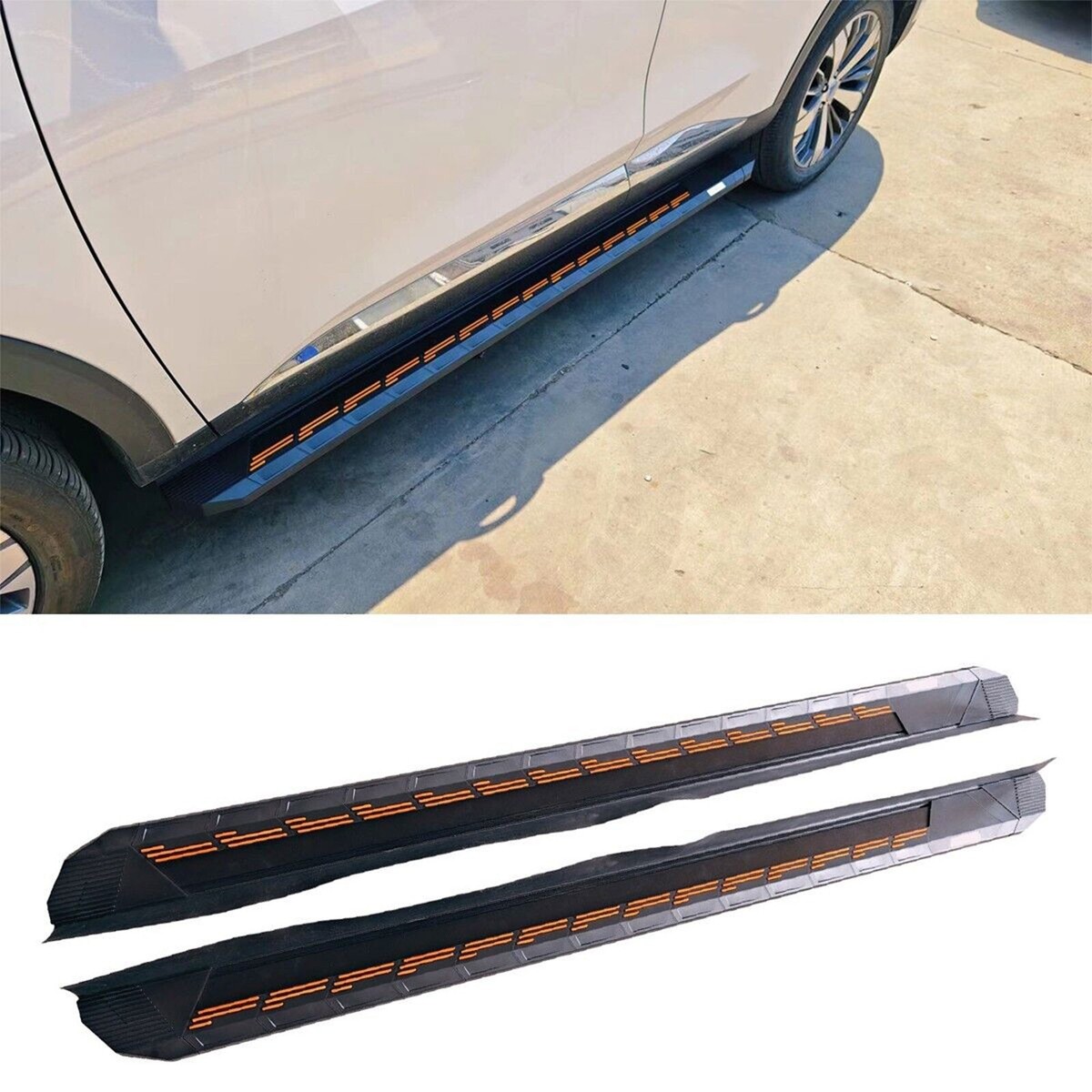 Fit for Subaru Outback Wilderness 2022-2024 Side Step Running
