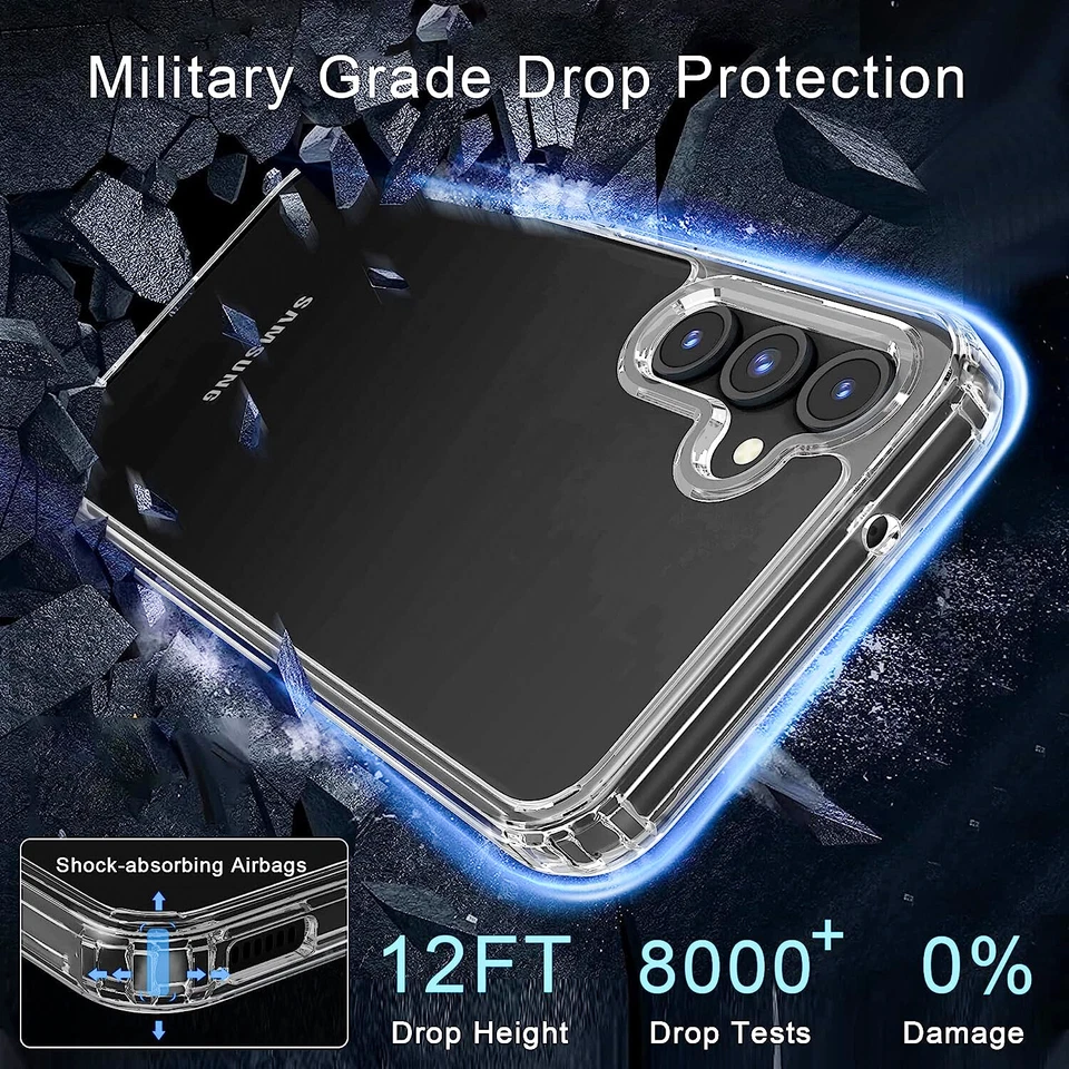 For Samsung Galaxy A16 5G A15 A14 A54 A03s A13 A32 A25 Case Phone Cover+ Screen - Image 4 of 4