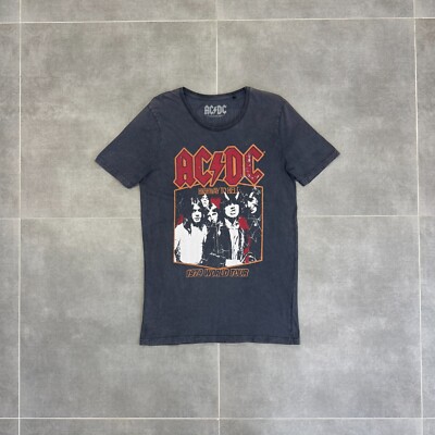 AC/DC Highway To Hell 1979 World Tour Retro T-Shirt Größe M
