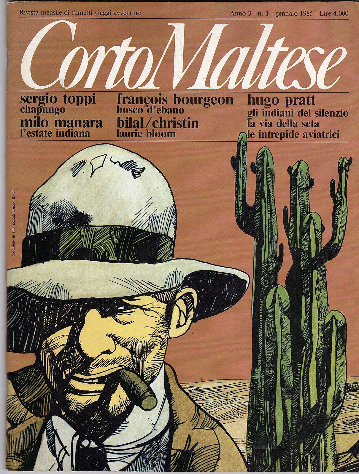Corto Maltese 1985 Numero 1 - Rivista di Fumetti