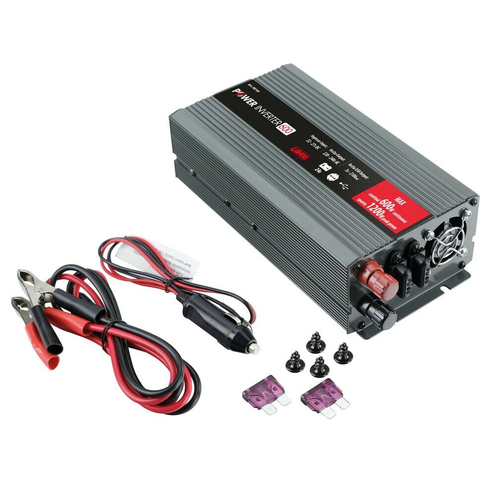 TRASFORMATORE DI CORRENTE PER CAMION DA 24V A 220V SINUSOIDALE MODIFICATA LAMPA