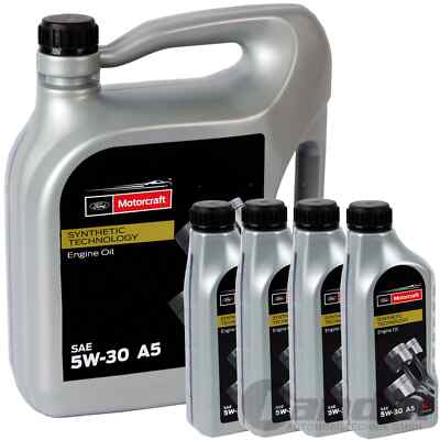 1x5L + 4x1L OE FORD MOTOCRAFT 5W30 MOTORÖL passend für WSS-M2C 913A 913B 913C