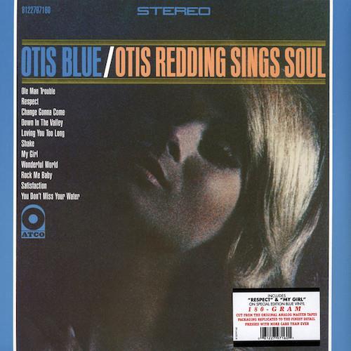 OTIS REDDING Otis Blue / Otis Sings Soul 180gm Blue LP Vinyl (Atlantic) 60s Soul