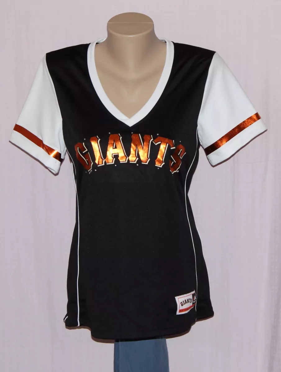 San Francisco Giants Womens Curveball Babe Jersey T-Shirt - MLB