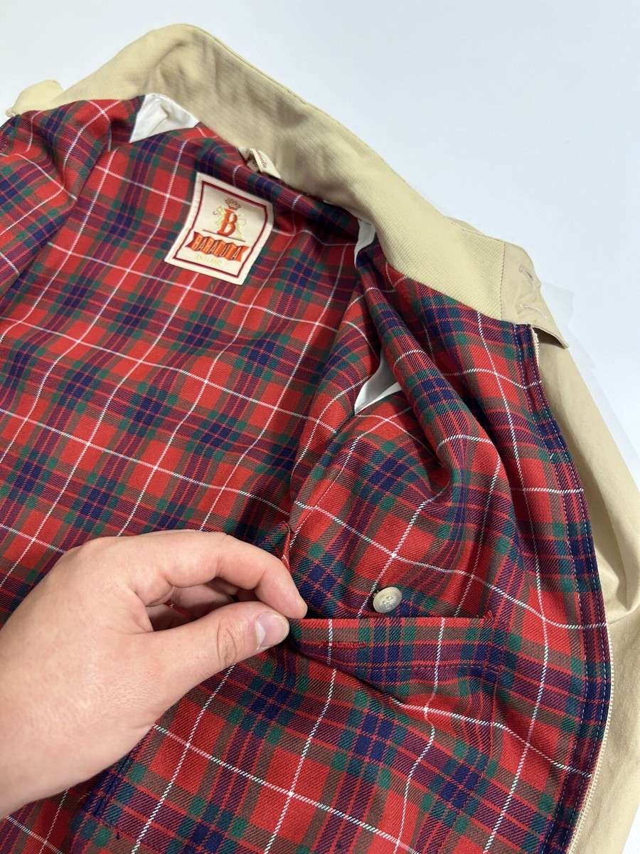 ジャケット・アウター 80s- G9 BARACUTA by Van Heusen 40R Baracuta by Van Heusen Vtg 80's G-9 Harrington Jacket-Beige