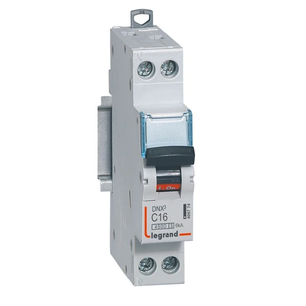 Disjoncteur Différentiel Schneider C60N 2P 20A Courbe C + Vigi SI (green Up) - Occasion