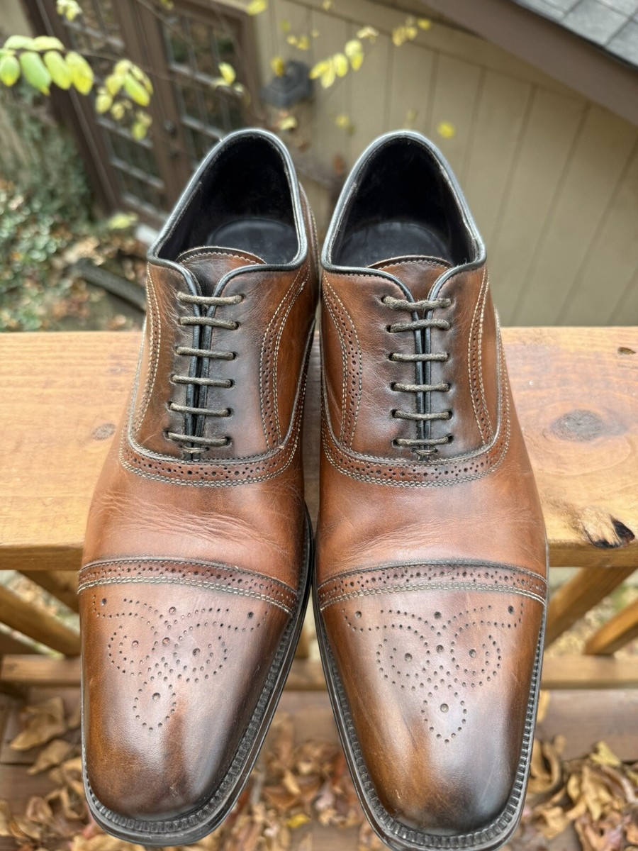 To Boot New York “Phelps” tobacco leather Oxford shoes To Boot New York Phelps Tobacco 8 M | B2B Liquidation main image 2