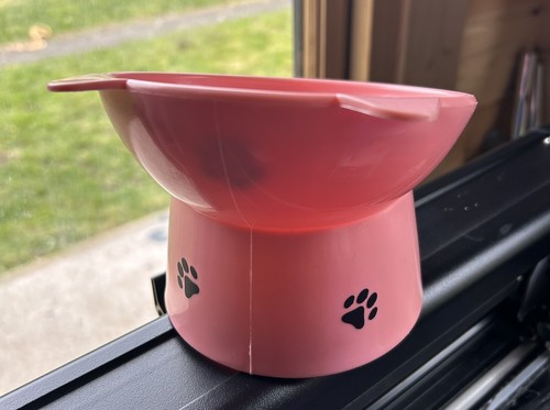 New Raised Cat/Dog Feeding Bowl! Personalised Ideal To Aid Pet Feeding. - Picture 10 of 10