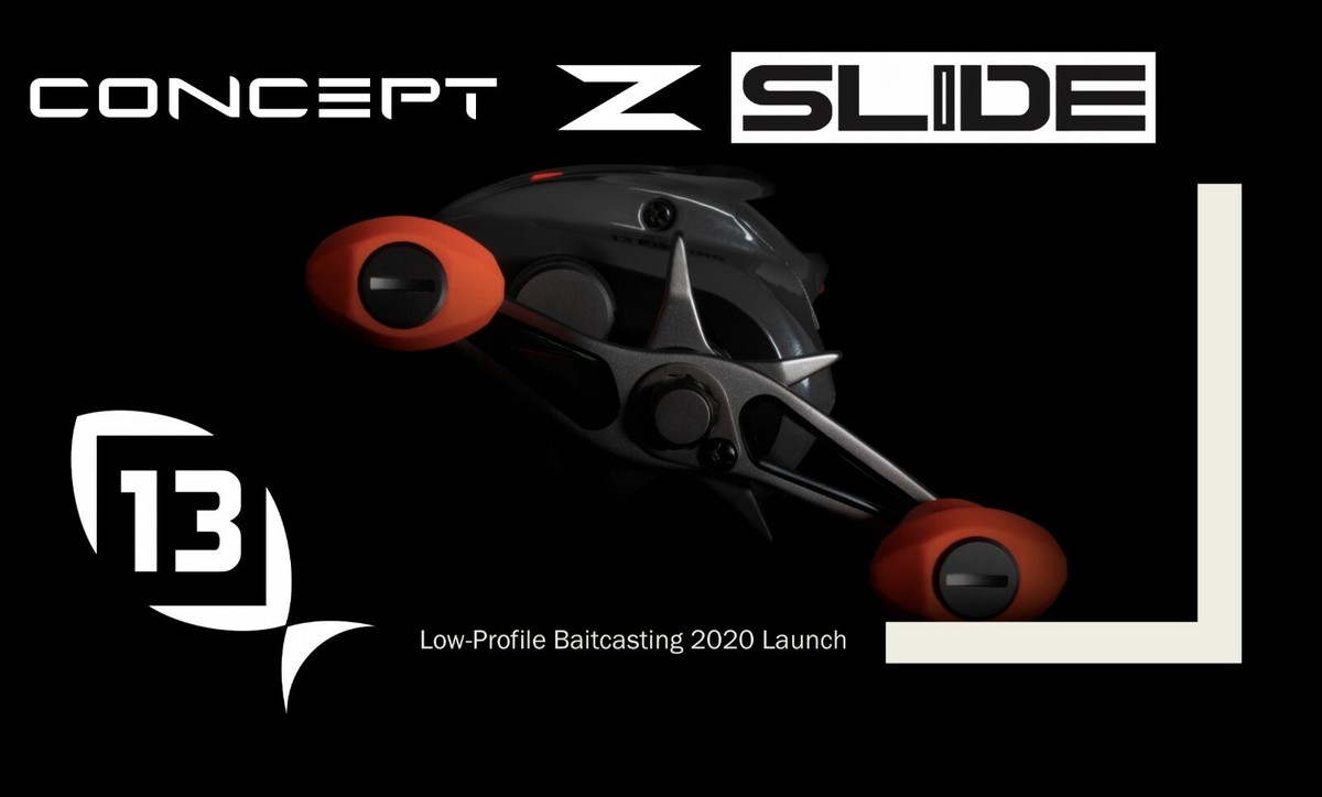 13 Fishing Concept Z2 Slide Baitcast Reel - Choose RH / LH & Ratio