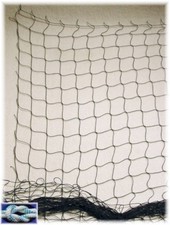 Schutznetz, Dekonetz, Ballfangnetz, 3 METER Bahnbreite schwarz, 50mm Masche