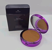 TARTE  SHAPE TAPE PRESSED POWDER   52N DEEP NEUTRAL  0.39 OZ BOXED