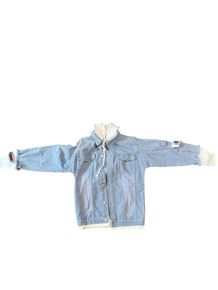 Bioworld Naruto Adult XLG Unisex Denim Jacket New 📦 - Image 2 of 4