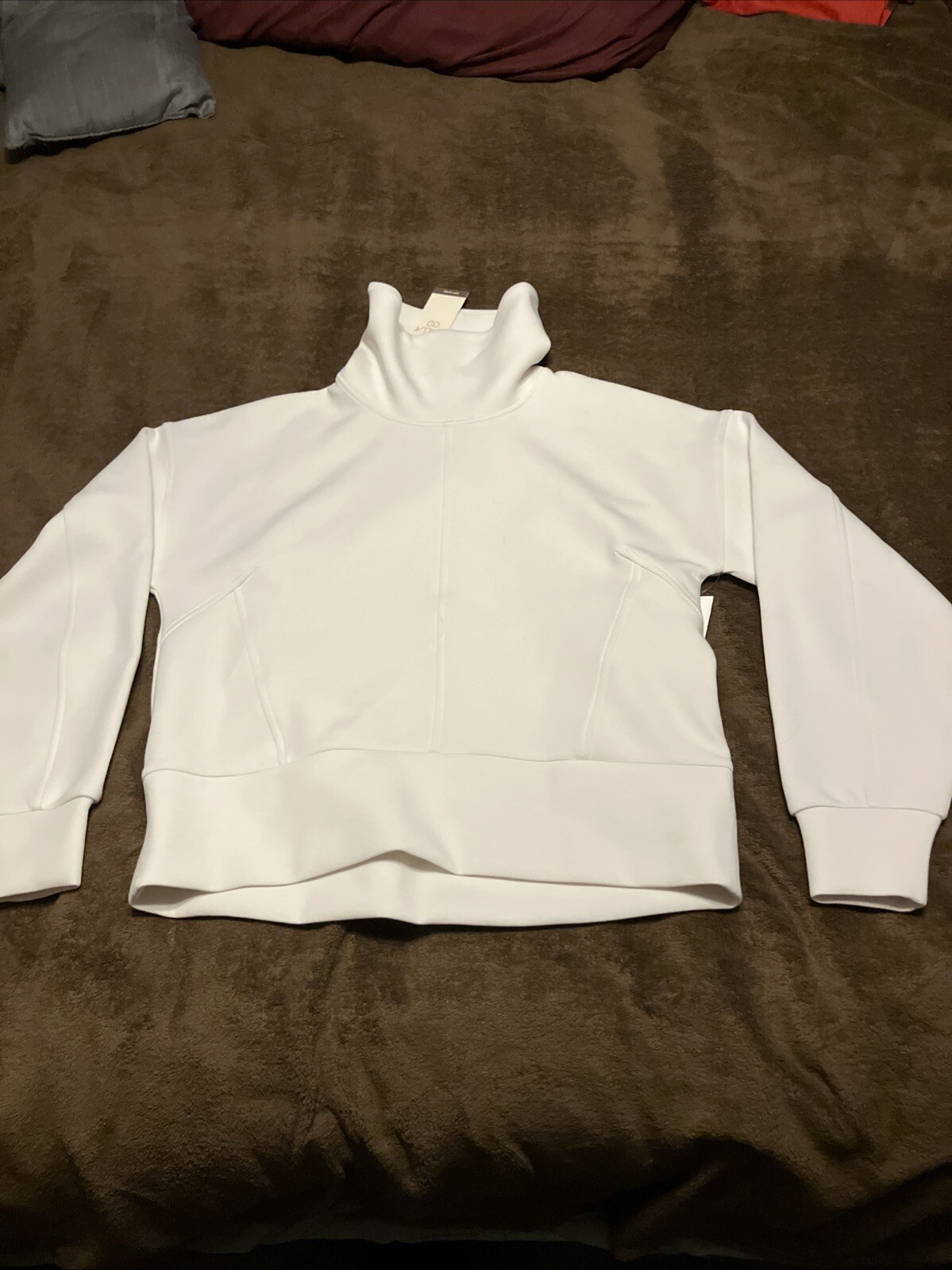 Calia by Carrie Underwood womans extra small IVORY Turtle Neck New with TAGS