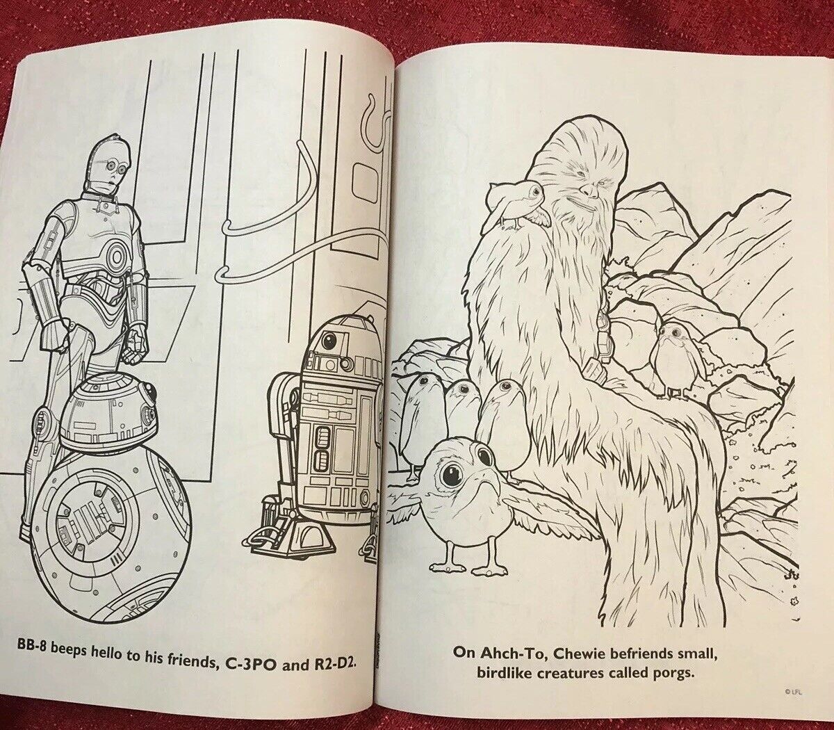 Disney Star Wars: The Last Jedi Jumbo Coloring Book - Rey - Brand New Unused