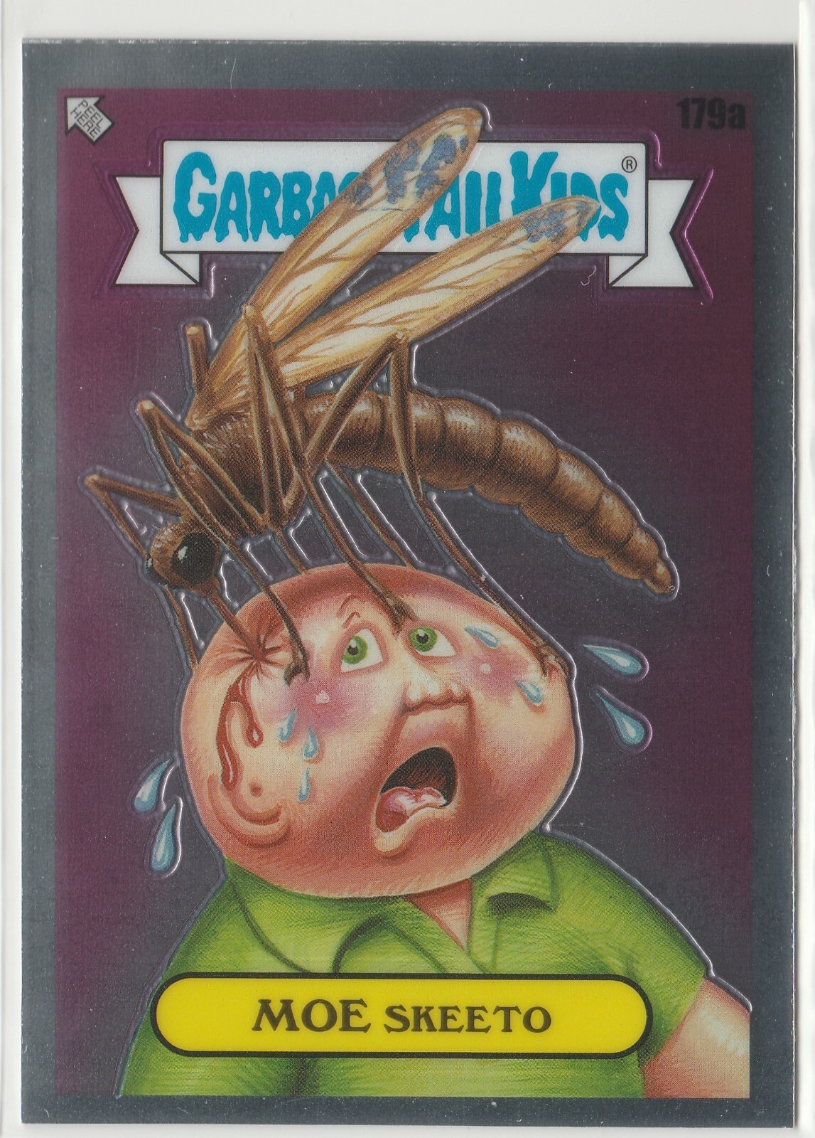 Moe Skeeto 179a Garbage Pail Kids 2022 Chrome Series 5 CS5 GPK Card
