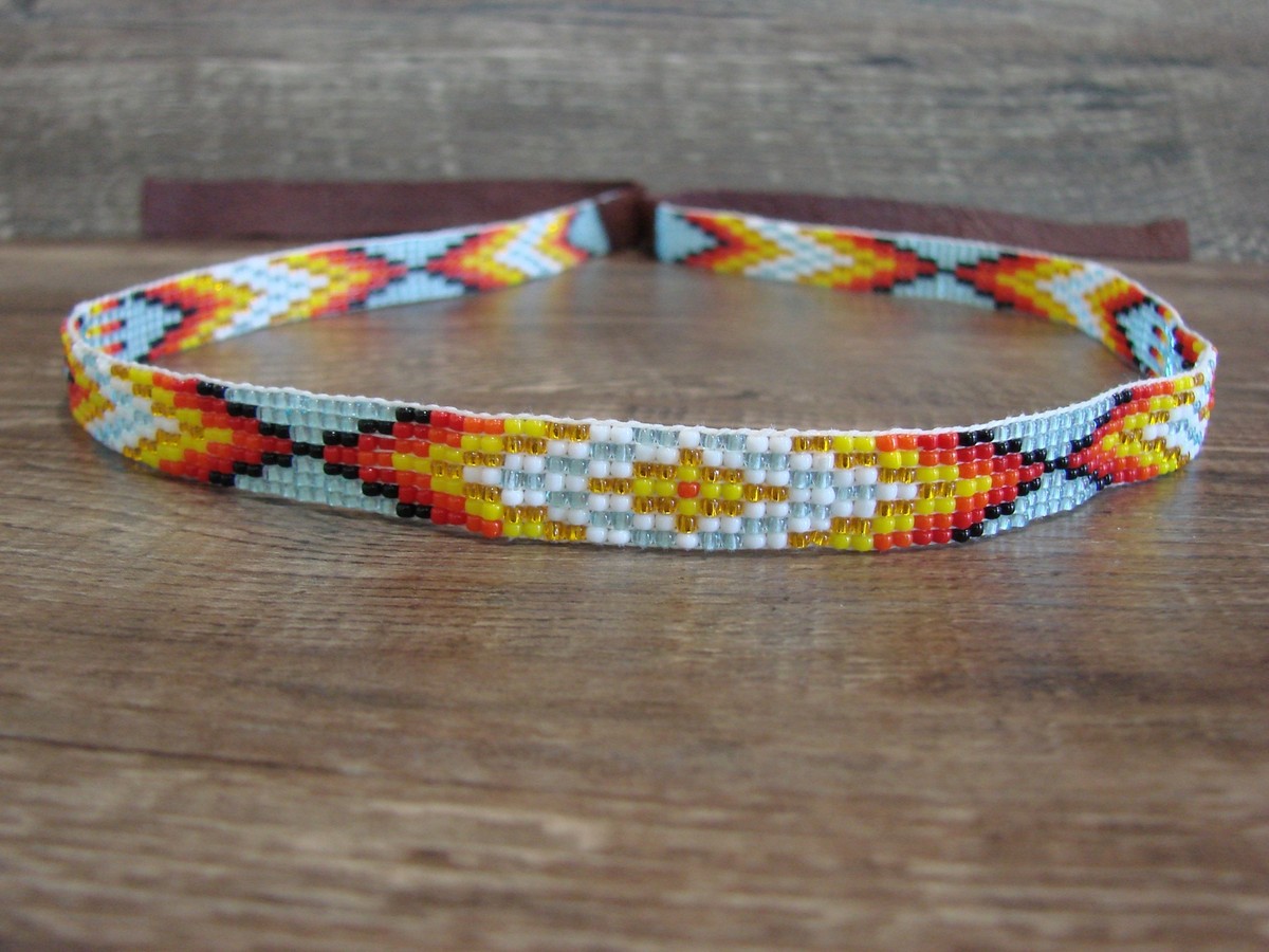 Navajo Indian Hand Beaded 1/2